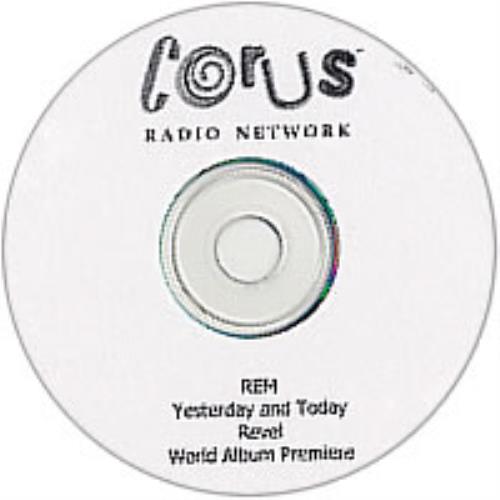 REM Yesterday And Today CD album (CDLP) Canadian REMCDYE228564