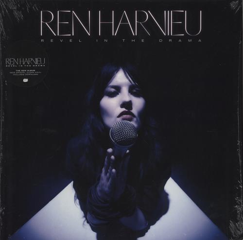 Ren Harvieu Revel In The Drama - Clear Vinyl - Shrink vinyl LP album (LP record) UK R6OLPRE775816