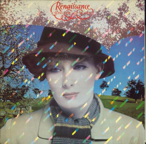 Renaissance A Song For All Seasons - 1st + Poster vinyl LP album (LP record) UK RENLPAS767326