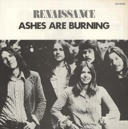 Renaissance Ashes Are Burning vinyl LP album (LP record) Japanese RENLPAS747735