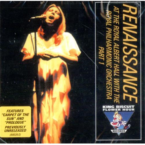 Renaissance King Biscuit: Live At Royal Albert Hall Part 1 CD album (CDLP) US RENCDKI78810