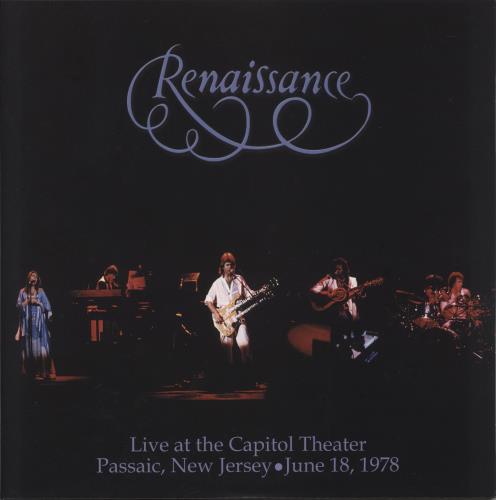 Renaissance Live At The Capitol Theater Passaic, New Jersey ? June 18, 1978 3-LP vinyl record set (Triple LP Album) UK REN3LLI874180