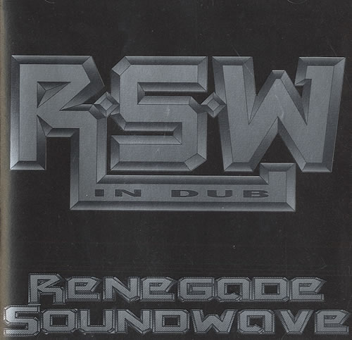 Renegade Soundwave In Dub CD album (CDLP) US RSWCDIN93664