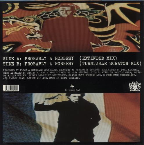 Renegade Soundwave Probably A Robbery 12" vinyl single (12 inch record / Maxi-single) UK RSW12PR156499