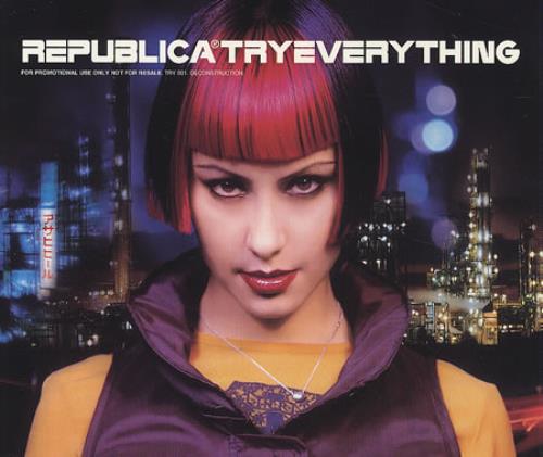 Republica Try Everything CD single (CD5 / 5") UK UBLC5TR124258