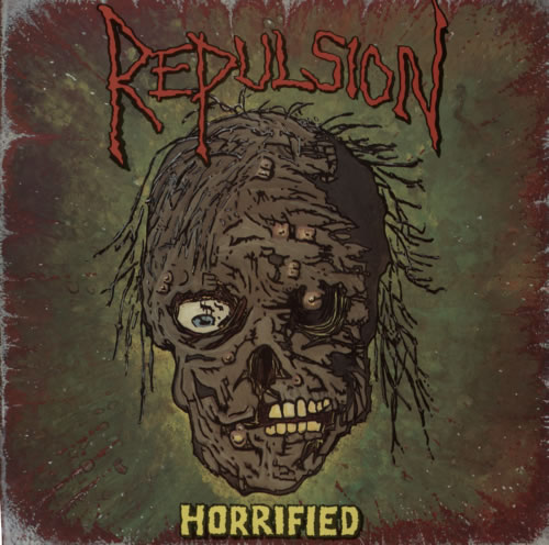Repulsion Horrified vinyl LP album (LP record) UK R99LPHO608680