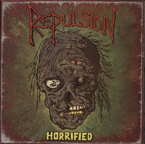 Repulsion Horrified vinyl LP album (LP record) UK R99LPHO887389