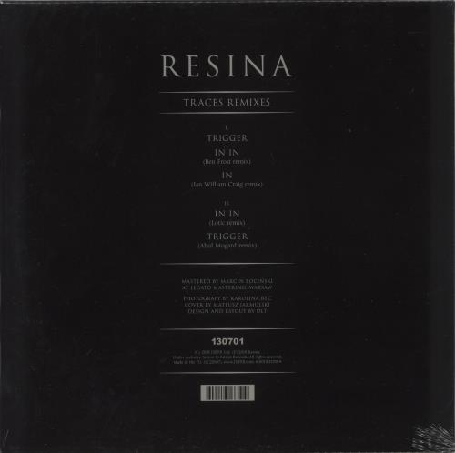 Resina Traces Remixes - Sealed 12" vinyl single (12 inch record / Maxi-single) UK 98812TR874944