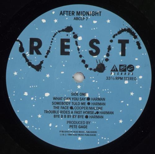 Restless After Midnight vinyl LP album (LP record) UK R5SLPAF658510