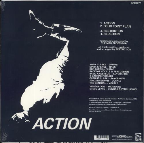 Restriction Action - RSD '15 - Sealed 12" vinyl single (12 inch record / Maxi-single) UK 83312AC856455