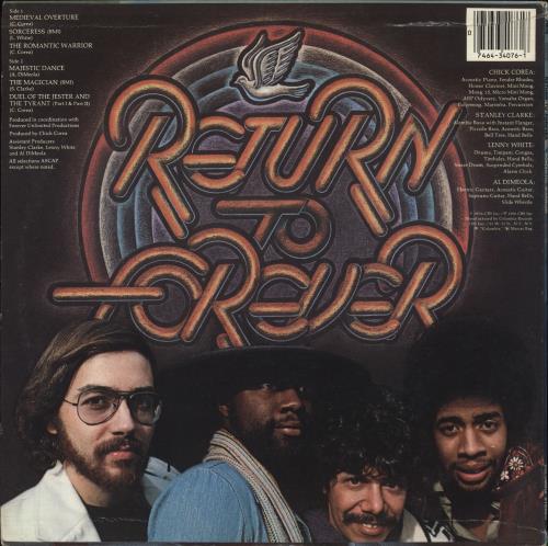 Return To Forever Romantic Warrior vinyl LP album (LP record) US RFVLPRO731050