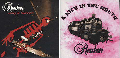 Reuben Set Of Three 7" Vinyl Singles - Autographed 7" vinyl single (7 inch record / 45) UK REU07SE408024