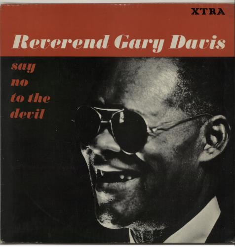 Rev. Gary Davis Say No The Devil vinyl LP album (LP record) UK RVDLPSA648314