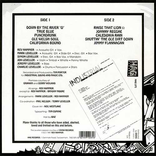 Rev Hammer Rev Hammer vinyl LP album (LP record) UK VMRLPRE409223