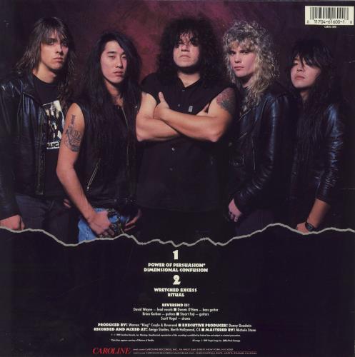 Reverend Reverend 12" vinyl single (12 inch record / Maxi-single) US R8012RE831671