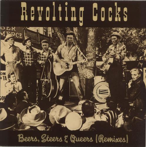 Revolting Cocks Beers, Steers & Queers (Remixes) 12" vinyl single (12 inch record / Maxi-single) Belgian RVC12BE699856