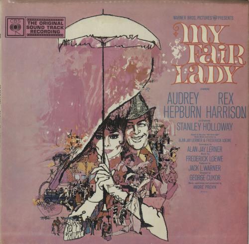 Rex Harrison My Fair Lady vinyl LP album (LP record) UK RA8LPMY667656
