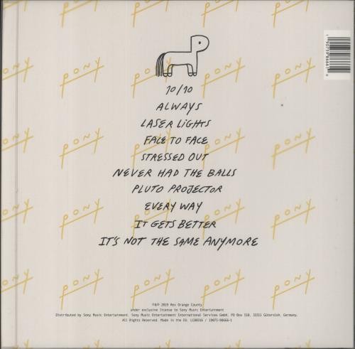 Rex Orange County Pony vinyl LP album (LP record) UK 0F0LPPO855707