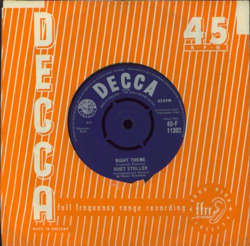 Rhet Stoller Chariot 7" vinyl single (7 inch record / 45) UK 6RS07CH546725