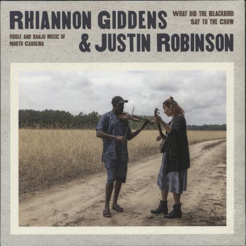 Rhiannon Giddens What Did The Blackbird Say To The Crow - Sealed vinyl LP album (LP record) US 5L3LPWH868265