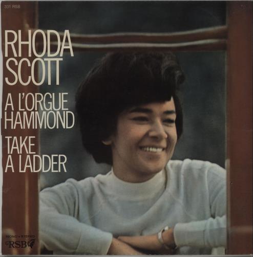 Rhoda Scott A L'Orgue Hammond (Take A Ladder) vinyl LP album (LP record) French X66LPAL669048