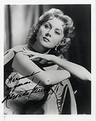 Rhonda Fleming Autographed Publicity Photograph photograph UK RF3PHAU268930
