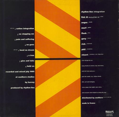 Rhythm-Ites Integration vinyl LP album (LP record) UK 437LPIN800868