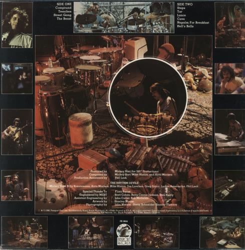 Rhythm Devils The Apocalypse Now Sessions - EX vinyl LP album (LP record) US RH8LPTH825115