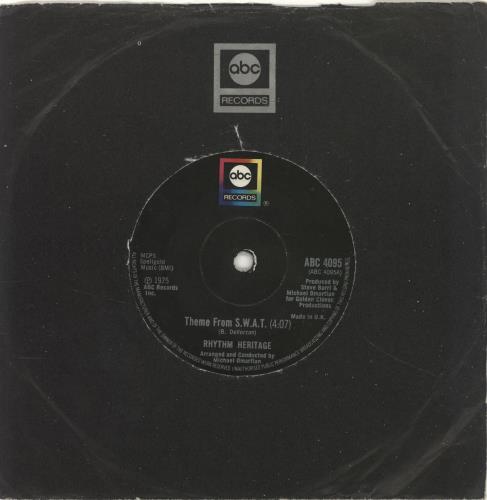 Rhythm Heritage Theme From S.W.A.T. 7" vinyl single (7 inch record / 45) UK RH-07TH690222