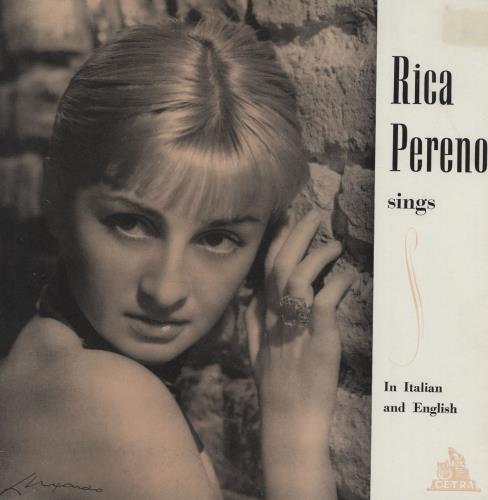 Rica Pereno Rica Pereno Sings In Italian And English EP 7" vinyl single (7 inch record / 45) UK 20E07RI762251