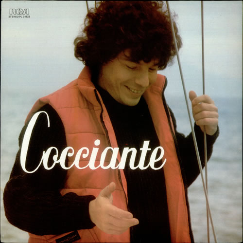 Riccardo Cocciante Cocciante vinyl LP album (LP record) Italian RJQLPCO539709