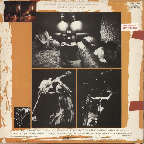 Rich Kids Ghosts Of Princes In Towers - Factory Sample vinyl LP album (LP record) UK RKILPGH734500