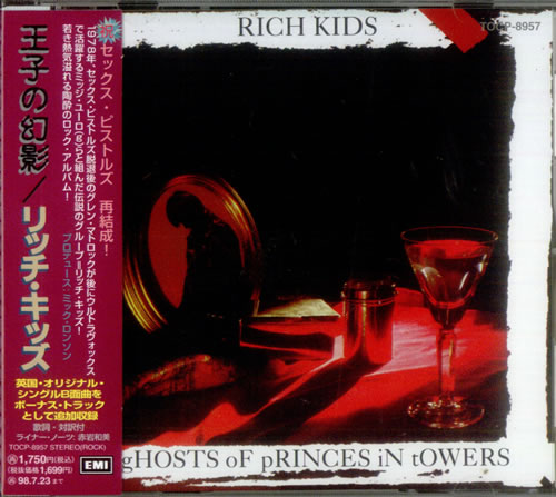 Rich Kids Ghosts Of Princes In Towers CD album (CDLP) Japanese RKICDGH538078