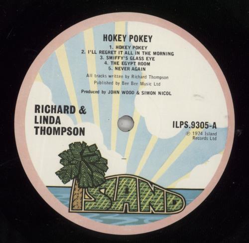 Richard & Linda Thompson Hokey Pokey - 1st + Inner vinyl LP album (LP record) UK R&LLPHO362514
