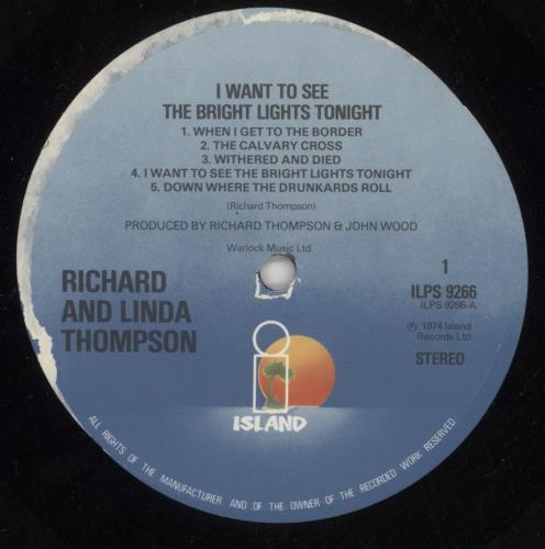 Richard & Linda Thompson I Want To See - 3rd - EX vinyl LP album (LP record) UK R&LLPIW702816