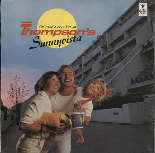 Richard & Linda Thompson Sunnyvista - shrink vinyl LP album (LP record) US R&LLPSU185321