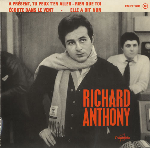 Richard Anthony A Prsent, Tu Peux T'en Aller EP 7" vinyl single (7 inch record / 45) French RHT07AP488889