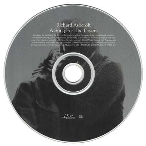 Richard Ashcroft A Song For The Lovers CD single (CD5 / 5") UK CFTC5AS154165
