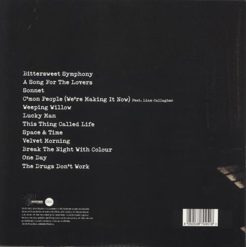 Richard Ashcroft Acoustic Hymns Vol 1 - Turquoise Vinyl - RSD21 2-LP vinyl record set (Double LP Album) UK CFT2LAC874542