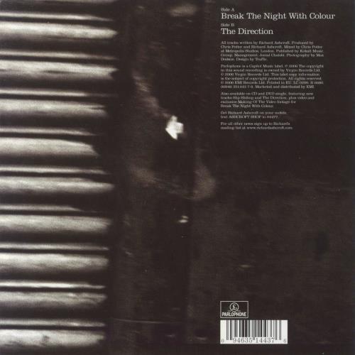 Richard Ashcroft Break The Night With Colour 7" vinyl single (7 inch record / 45) UK CFT07BR345373