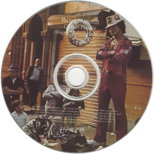 Richard Ashcroft C'mon People CD single (CD5 / 5") UK CFTC5CM165170