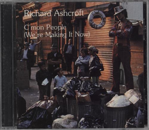 Richard Ashcroft C'mon People CD single (CD5 / 5") US CFTC5CM168069