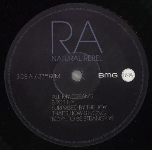 Richard Ashcroft Natural Rebel - 180gm - Autographed vinyl LP album (LP record) UK CFTLPNA875497