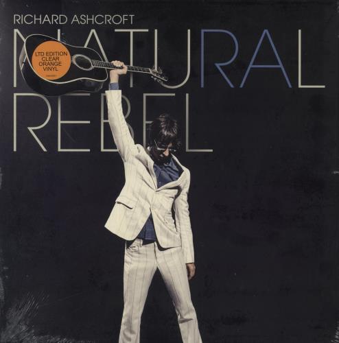 Richard Ashcroft Natural Rebel - Orange Vinyl - Sealed vinyl LP album (LP record) UK CFTLPNA838109