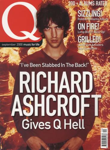 Richard Ashcroft Q Magazine magazine UK CFTMAQM375034