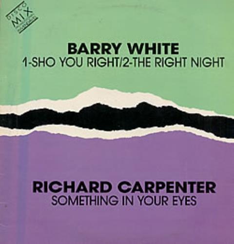 Richard Carpenter Something In Your Eyes 12" vinyl single (12 inch record / Maxi-single) Brazilian ICP12SO235741