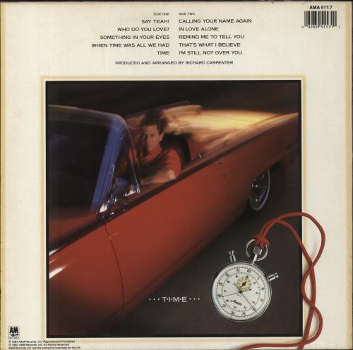 Richard Carpenter Time vinyl LP album (LP record) UK ICPLPTI107438
