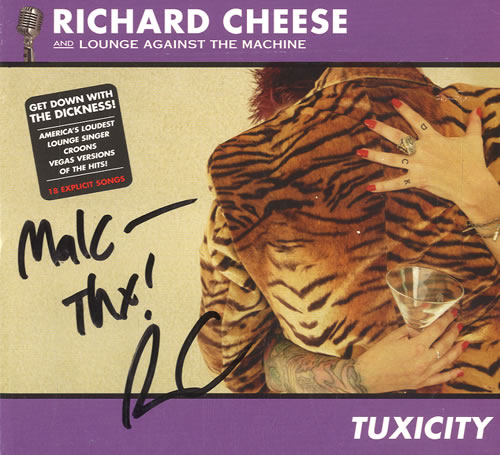 Richard Cheese Tuxicity CD album (CDLP) US CE1CDTU578571