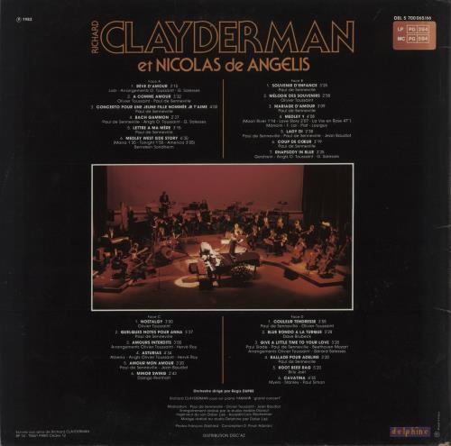 Richard Clayderman A Pleyel 2-LP vinyl record set (Double LP Album) French RC12LAP893565