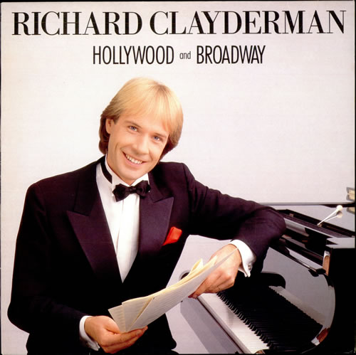 Richard Clayderman Hollywood And Broadway vinyl LP album (LP record) UK RC1LPHO509525